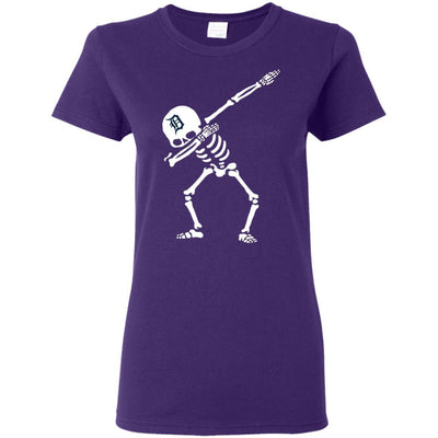 Dabbing Skull Detroit Tigers T Shirts