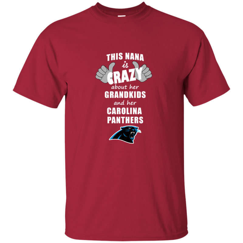 This Nana Is Crazy About Her Grandkids And Her Carolina PanthersT Shirts
