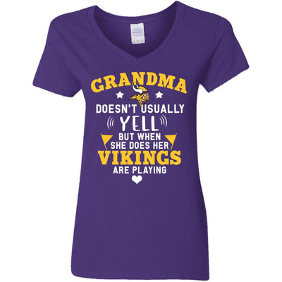 But Different When She Does Her Minnesota Vikings Are Playing T Shirts