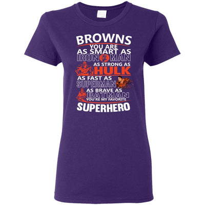 Cleveland Browns You're My Favorite Super Hero T Shirts