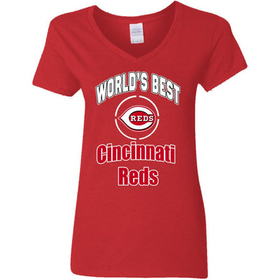 Amazing World's Best Dad Cincinnati Reds T Shirts