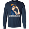 Beautiful Girl Unbreakable Go San Diego Padres T Shirt