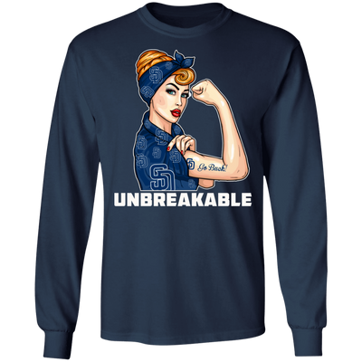 Beautiful Girl Unbreakable Go San Diego Padres T Shirt