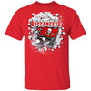 Colorful Earthquake Art Tampa Bay Buccaneers T Shirt