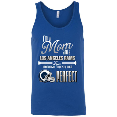 Cool Pretty Perfect Mom Fan Los Angeles Rams T Shirt