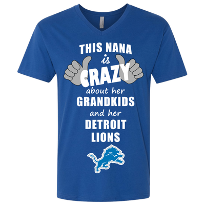 This Nana Is Crazy About Her Grandkids And Her Detroit Lions T Shirts