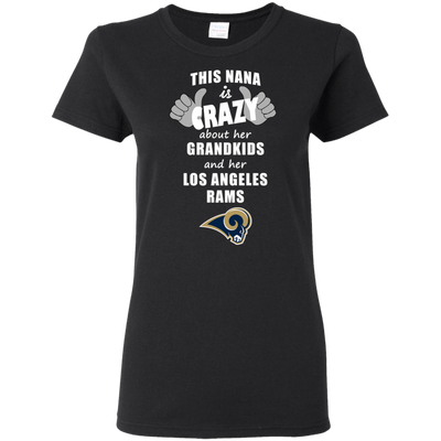 This Nana Is Crazy About Her Grandkids And Her Los Angeles Rams T Shirts