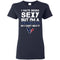 I Hate Being Sexy But I'm Fan So I Can't Help It Houston Texans Navy T Shirts