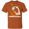 Beautiful Girl Unbreakable Go Texas Longhorns T Shirt