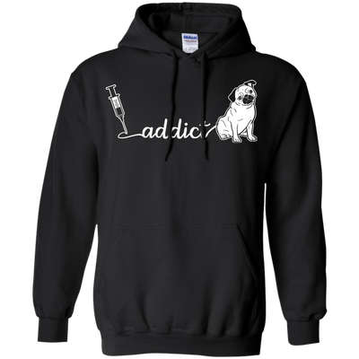 Addict Pug T Shirts