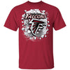 Colorful Earthquake Art Atlanta Falcons T Shirt