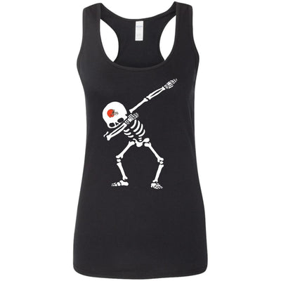 Dabbing Skull Cleveland Browns T Shirts