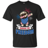 Dabbing For Freedom Pug T Shirts