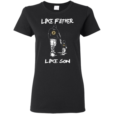 Happy Like Father Like Son Boston Bruins T Shirts