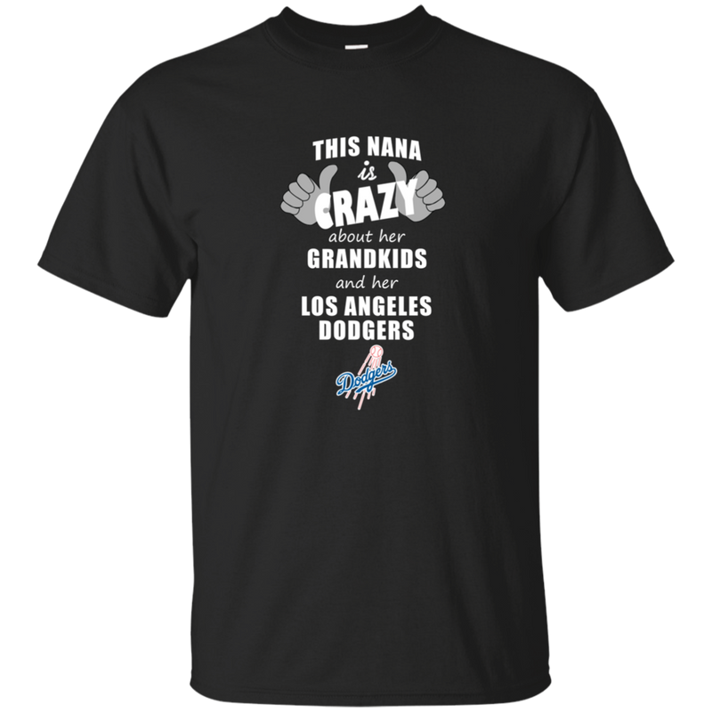 This Nana Is Crazy About Her Grandkids And Her Los Angeles Dodgers T Shirts