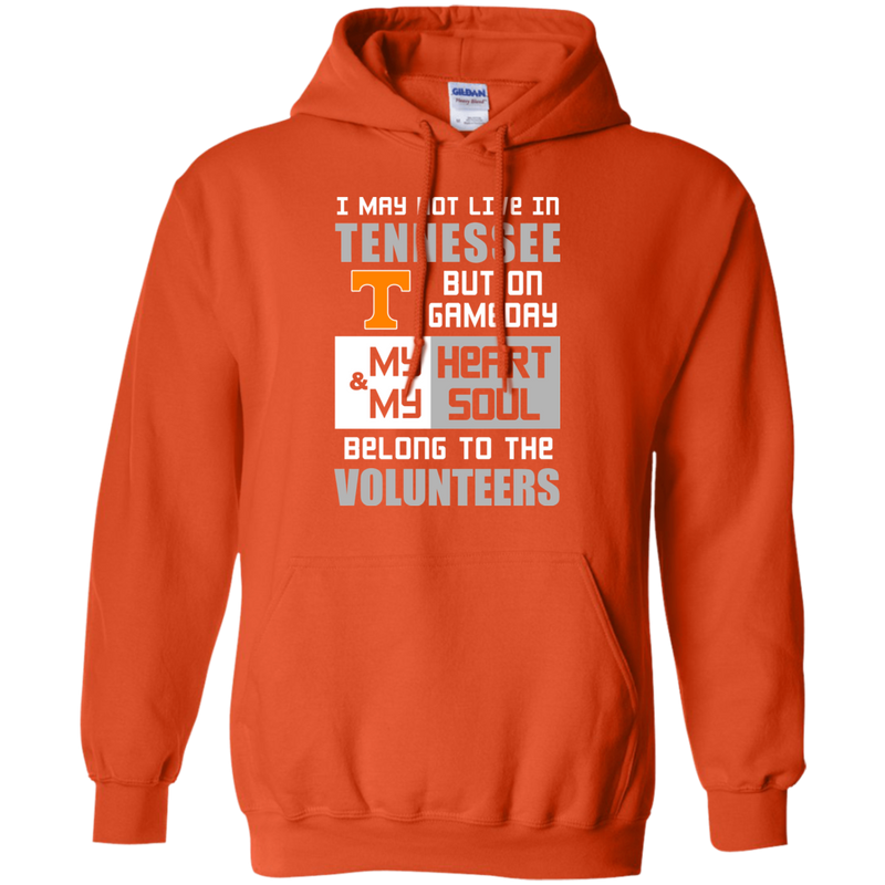 My Heart And My Soul Belong To The Tennessee Volunteers T Shirts