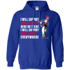 I Will Support Everywhere Atlanta Braves T Shirts