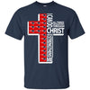 Gorgeous I Can Do All Things Through Christ New England Patriots T Shirts