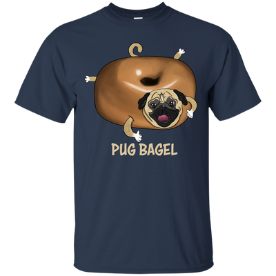 Pug Bagel T Shirts