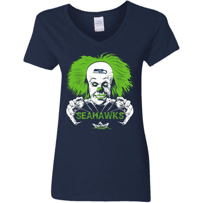 IT Horror Movies Seattle Seahawks T Shirts