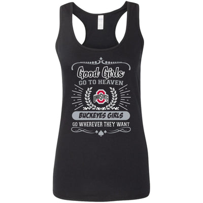 Good Girls Go To Heaven Ohio State Buckeyes Girls T Shirts