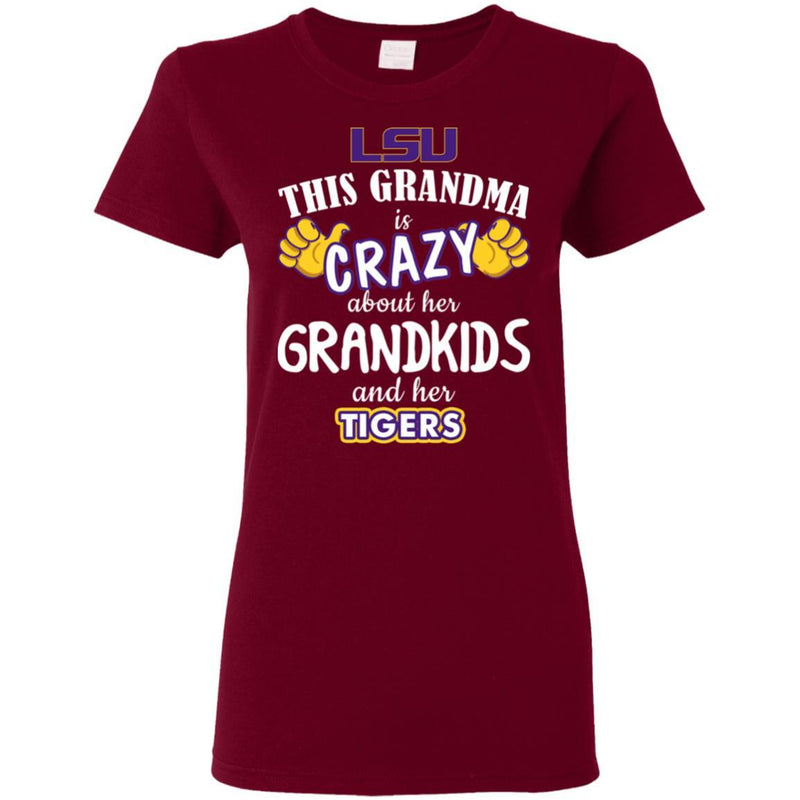 This Grandma Is Crazy About Her Grandkids And Her LSU Tigers T Shirt