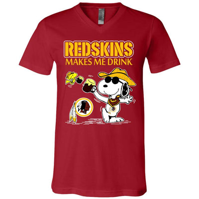 Washington Redskins Make Me Drinks T Shirts
