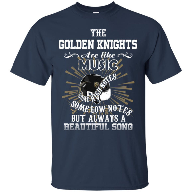 The Vegas Golden Knights Are Like Music T Shirt