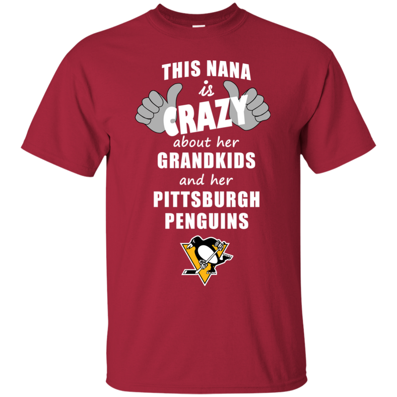This Nana Is Crazy About Her Grandkids And Her Pittsburgh Penguins T Shirts