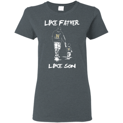 Happy Like Father Like Son Navy Midshipmen T Shirts