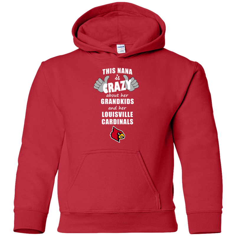 This Nana Is Crazy About Her Grandkids And Her Louisville Cardinals T Shirts