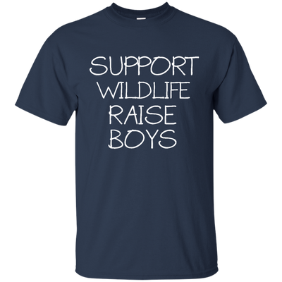 Support Wildlife Raise Boys T Shirts V4