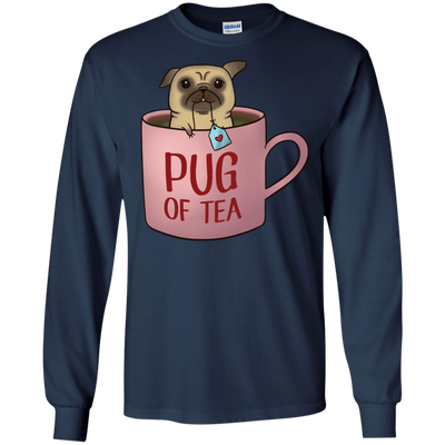 Pug Of Tea T Shirts