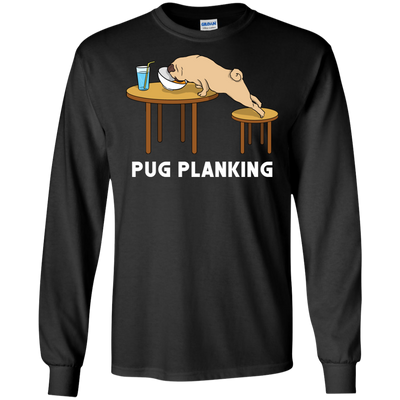 Pug Planking T Shirts