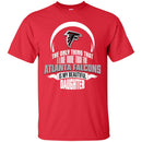 The Only Thing Dad Loves His Daughter Fan Atlanta Falcons T Shirt