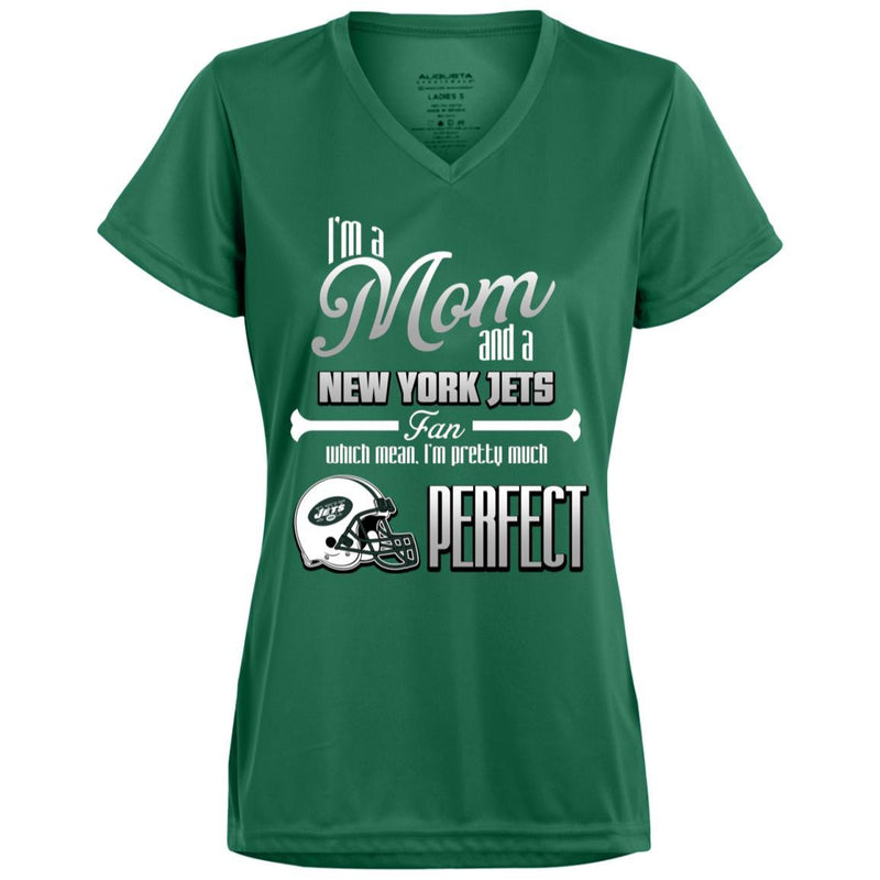 Cool Pretty Perfect Mom Fan New York Jets T Shirt