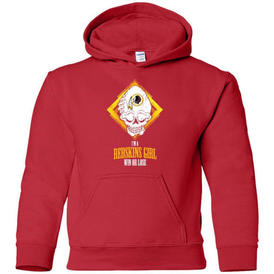 Washington Redskins Girl Win Or Lose T Shirts