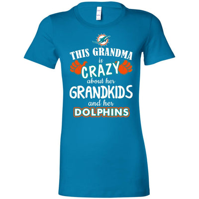 This Grandma Is Crazy About Her Grandkids And Her Miami Dolphins T Shirt