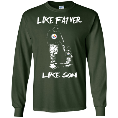 Happy Like Father Like Son Pittsburgh Steelers T Shirts