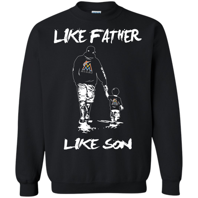 Happy Like Father Like Son Miami Marlins T Shirts