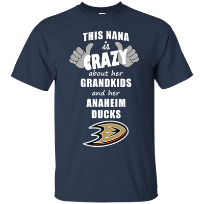 This Nana Is Crazy About Her Grandkids And Her Anaheim Ducks T Shirts