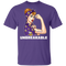 Beautiful Girl Unbreakable Go Minnesota Vikings T Shirt