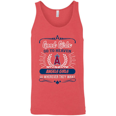 Good Girls Go To Heaven Los Angeles Angels Girls T Shirts