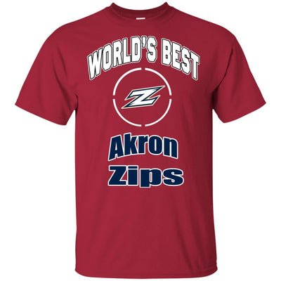 Amazing World's Best Dad Akron Zips T Shirts