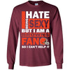 I Hate Being Sexy But I Am A Cleveland Browns Fan T Shirt