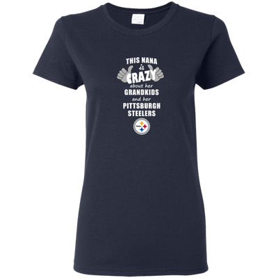 This Nana Is Crazy About Her Grandkids And Her Pittsburgh Steelers T Shirts