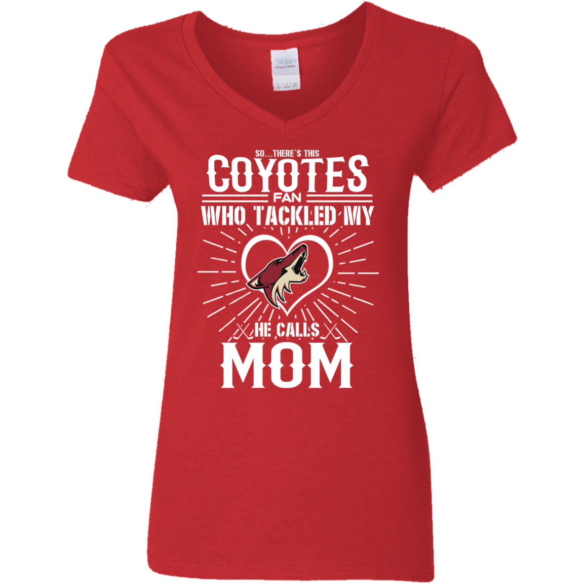 He Calls Mom Who Tackled My Arizona Coyotes T Shirts