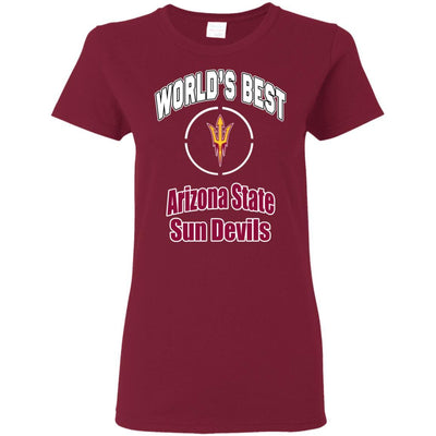 Amazing World's Best Dad Arizona State Sun Devils T Shirts