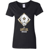 New Orleans Saints Girl Win Or Lose T Shirts