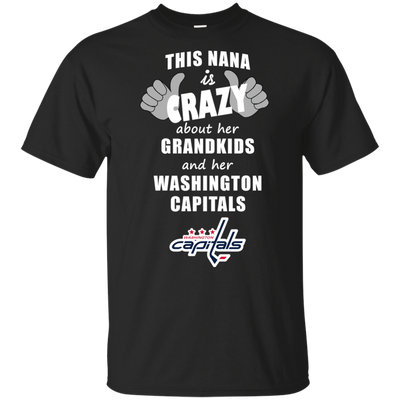 This Nana Is Crazy About Her Grandkids And Her Washington Capitals T Shirts